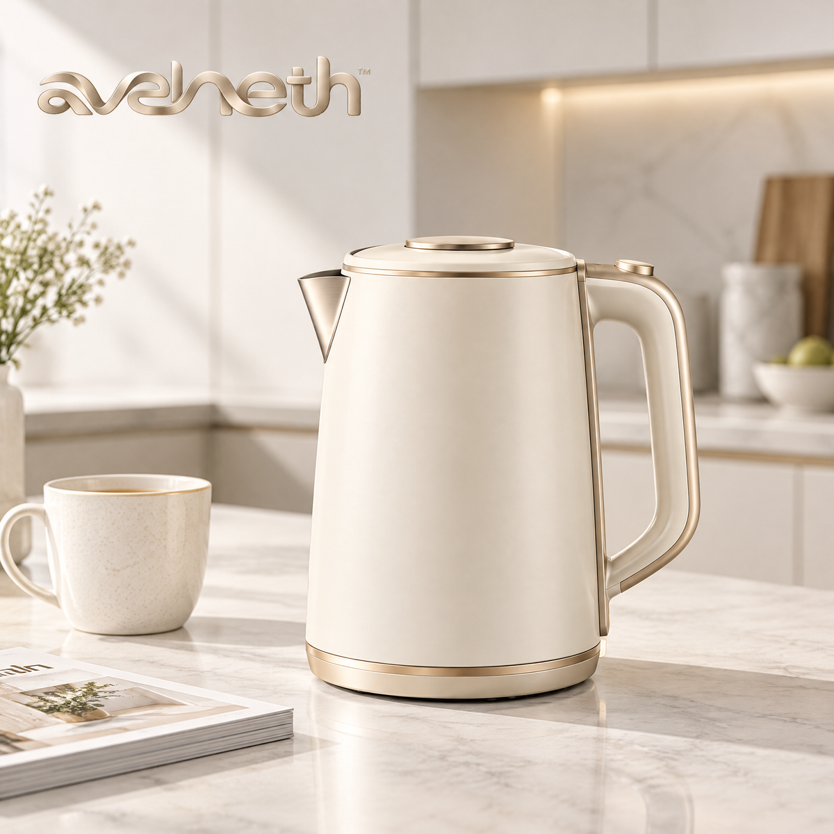 Avelneth™ Modern Electric Kettle