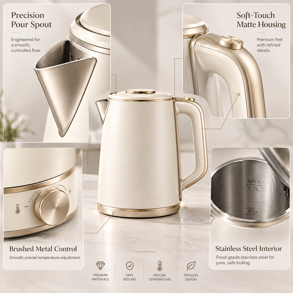 Avelneth™ Modern Electric Kettle