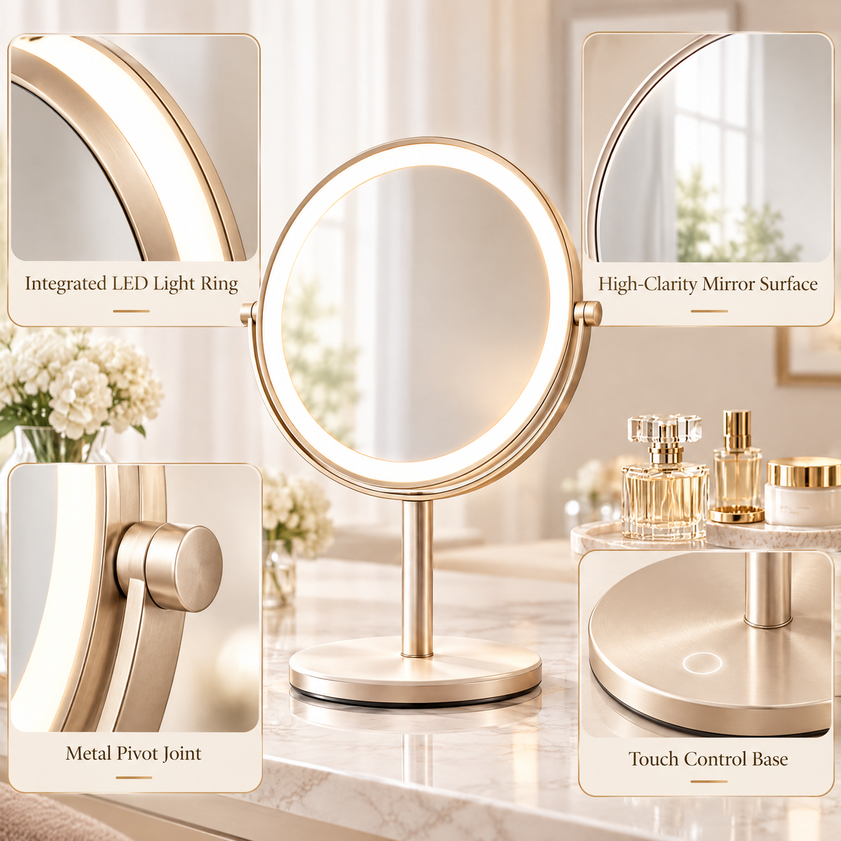 Avelneth™ LED Lighted Vanity Mirror