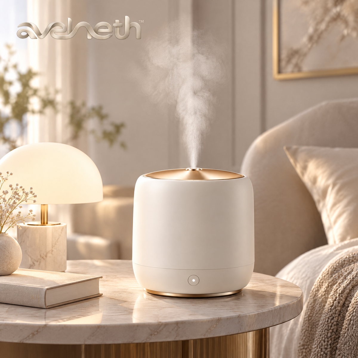 Avelneth™ Compact Cool Mist Humidifier