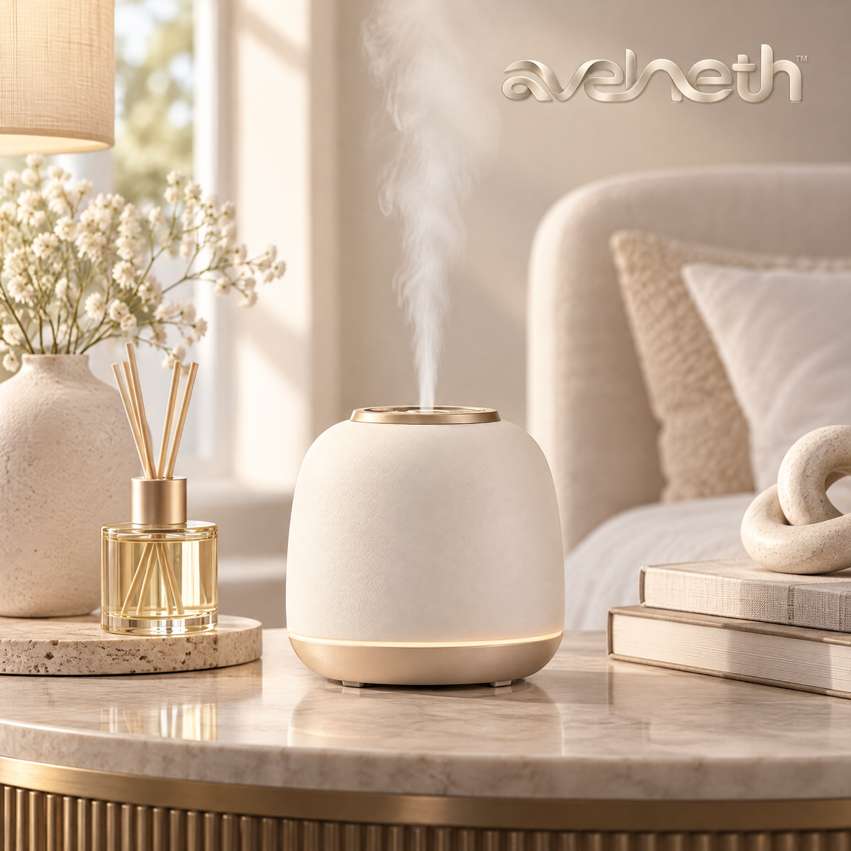 Avelneth™ Ultrasonic Aroma Diffuser