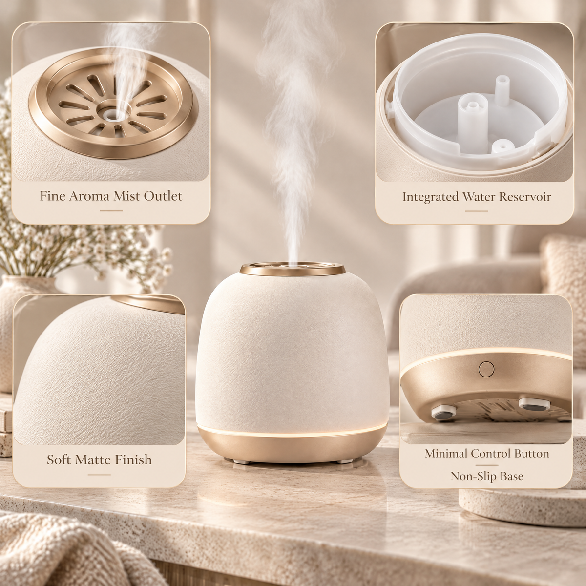 Avelneth™ Ultrasonic Aroma Diffuser